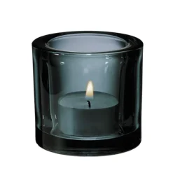 Iittala Kivi tealight candleholder, grey