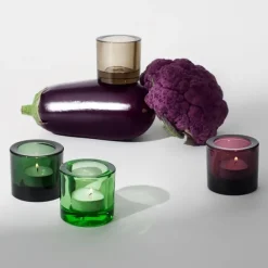 Iittala Kivi votive, pine green