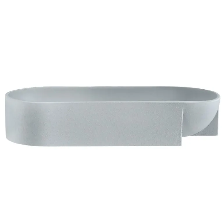 Iittala Kuru ceramic bowl 370 x 75 mm, light grey