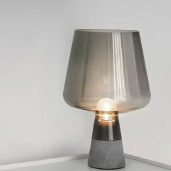 Iittala Leimu table lamp 30 cm, grey