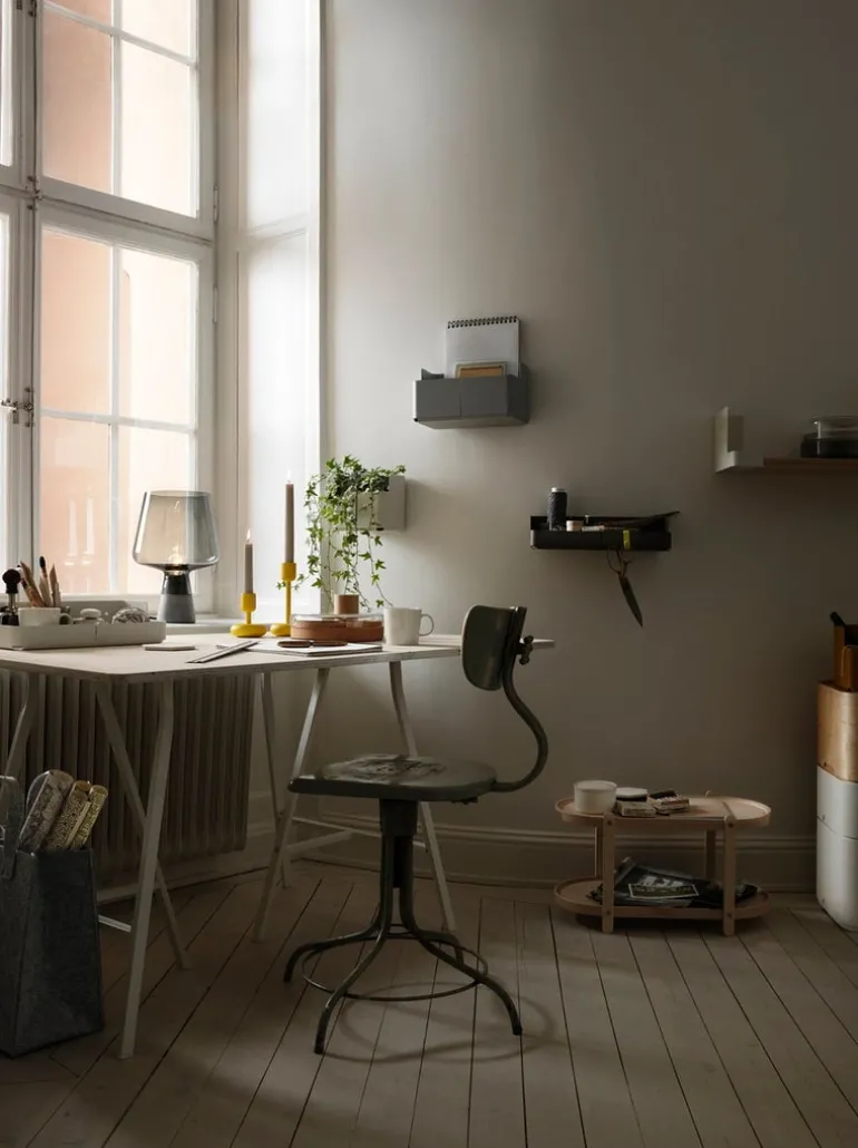 Iittala Leimu table lamp 30 cm, grey