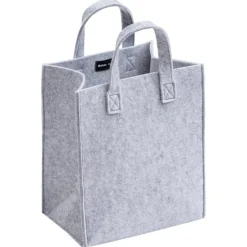 Iittala Meno home bag, 35 x 30 cm, grey recycled