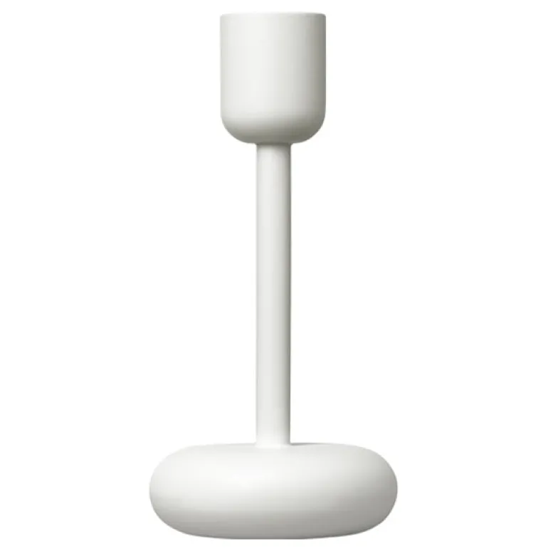 Iittala Nappula candleholder, white, 2-pack