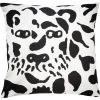 Iittala OTC Cheetah cushion cover, 47 x 47 cm, black - white