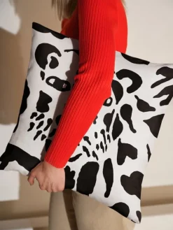 Iittala OTC Cheetah cushion cover, 47 x 47 cm, black - white