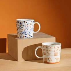 Iittala OTC Helle mug, 0,4 L, blue - brown