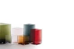 Iittala Ruutu vase, 115 x 140 mm, cranberry