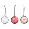 Iittala Sun ball, 80 mm, 3 pcs, clear - calluna - linen
