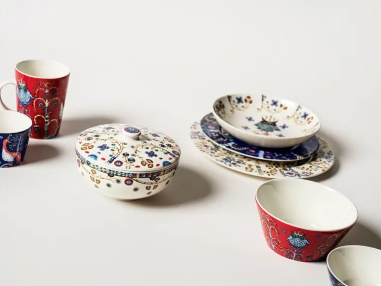 Iittala Taika plate 22 cm, blue