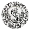 Iittala Taika plate 22 cm, black
