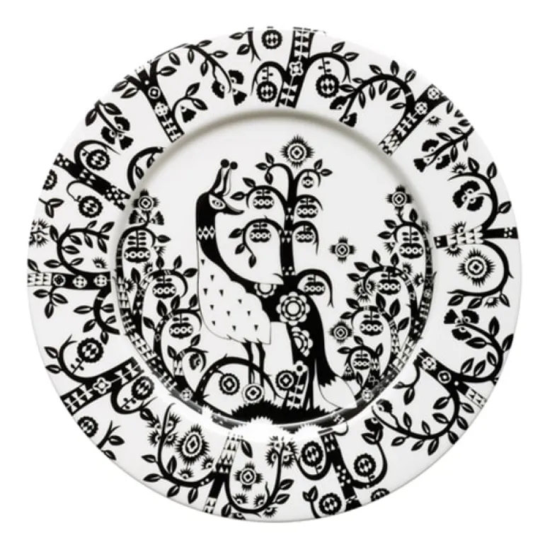 Iittala Taika plate 22 cm, black