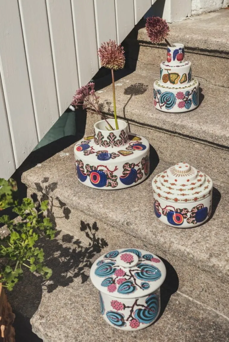 Iittala Taika Sato ceramic vase, 210 x 150 mm