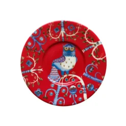 Iittala Taika saucer 15 cm, red