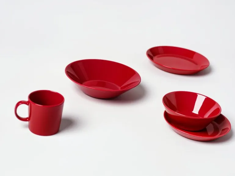 Iittala Teema plate 17 cm, red