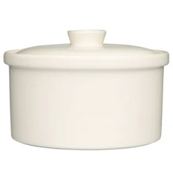 Iittala Teema pot with lid, 2,3 L, white