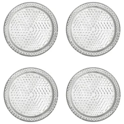 Iittala Tundra plate, 154 mm, 4 pcs, clear