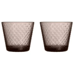 Iittala Tundra tumbler, 29 cl, 2 pcs, linen