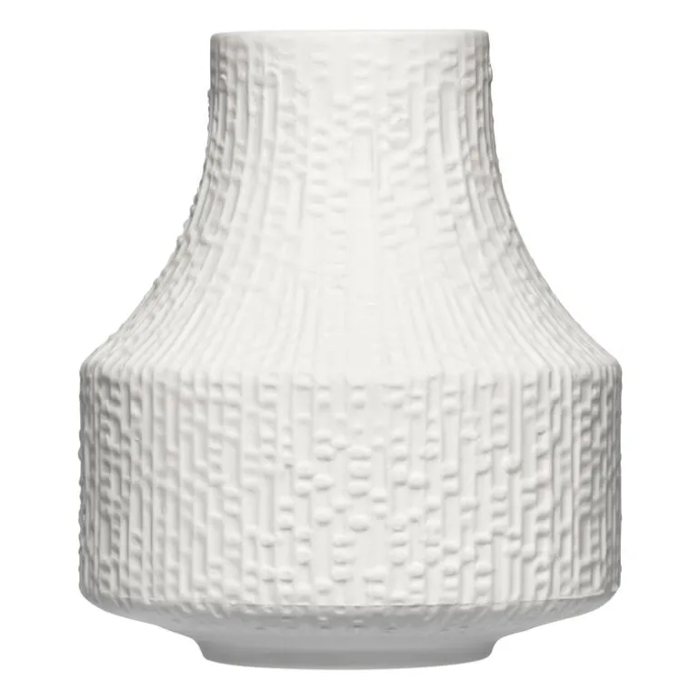 Iittala Ultima Thule ceramic vase, 85 x 95 mm, white