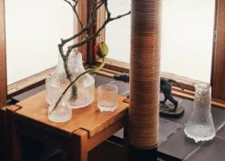 Iittala Ultima Thule glass vase, 180 x 192 mm, clear