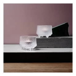 Iittala Ultima Thule tealight candleholder, clear