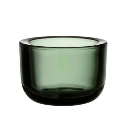 Iittala Valkea tealight candleholder, 60 mm, pine green