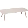 Inno Bondo Wood coffee table 120 cm, white stained ash