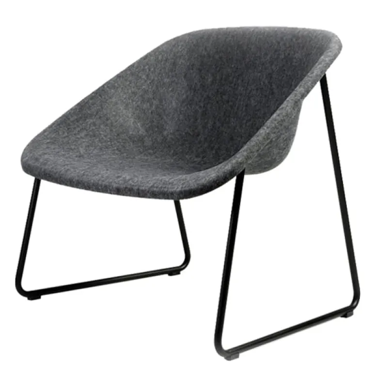 Inno Kola Lounge chair, black