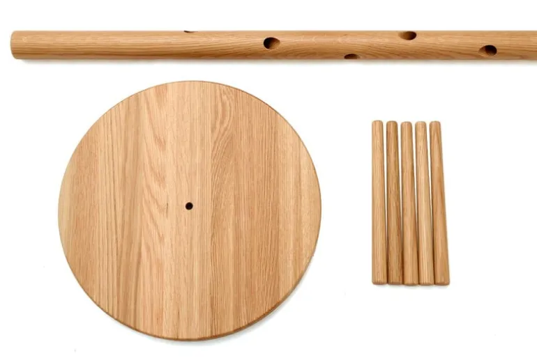 Inno Naula coat stand, oak