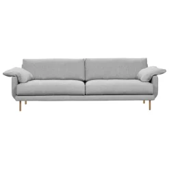 Interface Bebé sofa, 226 cm, grey Muru 470 - oak