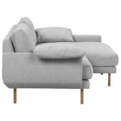 Interface Bebé sofa w/ chaise longue, right, grey Muru 470 - oak