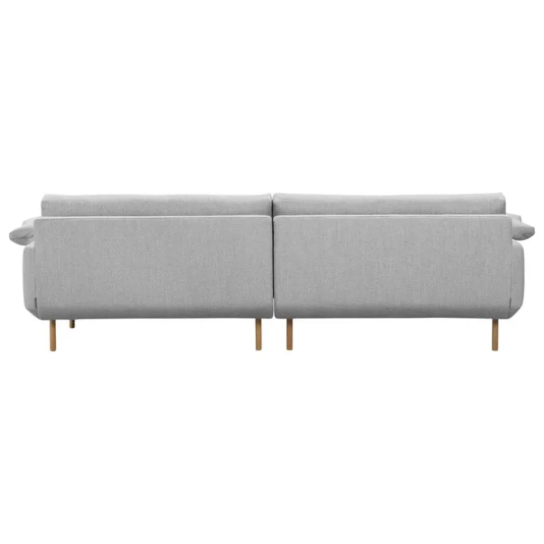 Interface Bebé sofa w/ chaise longue, right, grey Muru 470 - oak