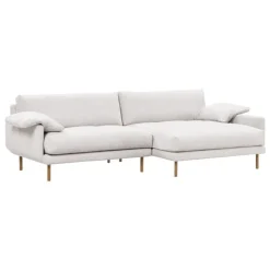 Interface Bebé sofa w/ chaise longue, right, beige Muru 472 - oak