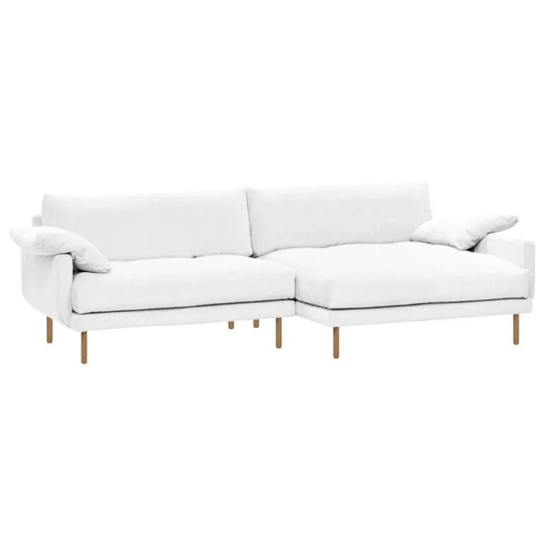 Interface Bebé sofa w/ chaise longue, right, white Jagger 1 - oak