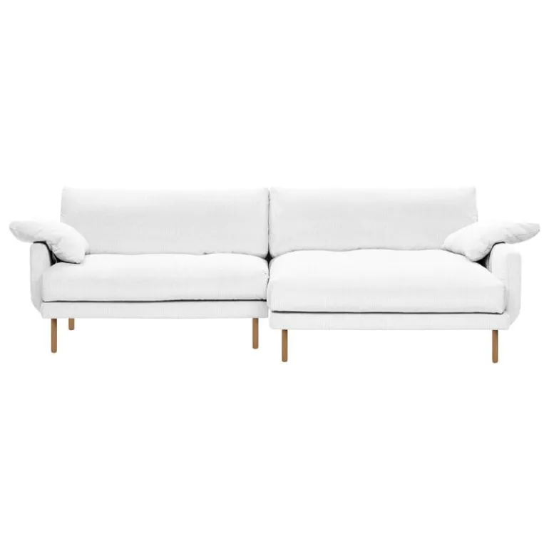 Interface Bebé sofa w/ chaise longue, right, white Jagger 1 - oak