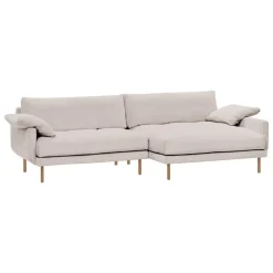 Interface Bebé sofa with chaise longue, right, beige Jagger 3 - oak