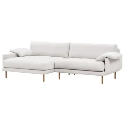 Interface Bebé sofa with chaise longue, left, beige Muru 472 - oak