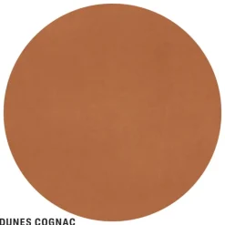 Interface Bug armchair, low, cognac leather Dunes