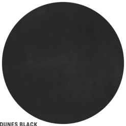 Interface Bug armchair, low, black leather Dunes