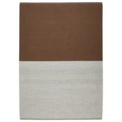 Interface Split rug, linen - toffee brown