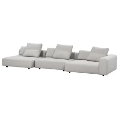 Interface Toast sofa, 405 cm, right, Arc 05 beige