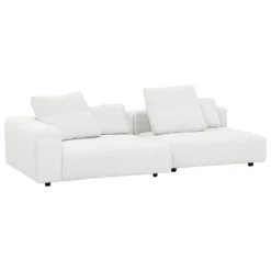 Interface Toast sofa, 270 cm, left, Arc 80 white