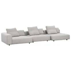 Interface Toast sofa, 405 cm, left, Arc 05 beige