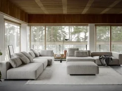 Interface Toast sofa, 405 cm, left, Arc 05 beige