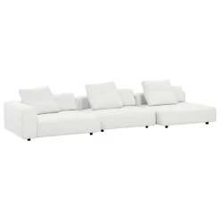 Interface Toast sofa, 405 cm, left, Arc 80 white