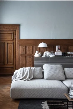 Interface Toast sofa, 405 cm, left, Arc 80 white