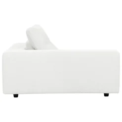 Interface Toast sofa module w/ armrest, 135 x 135 cm, Arc 80 white