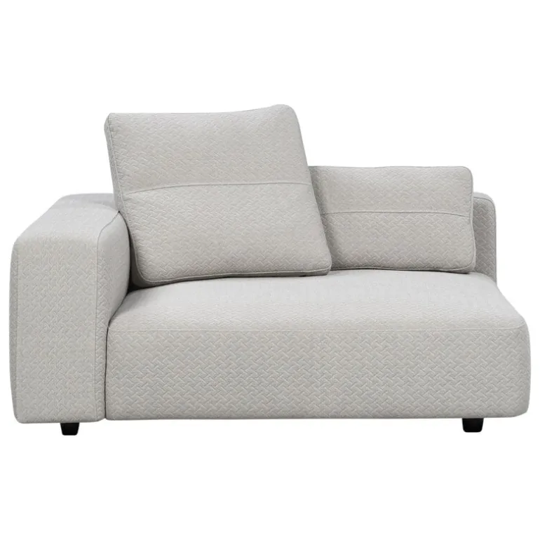 Interface Toast sofa module w/ armrest, 135 x 135 cm, Arc 05 beige