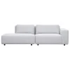 Interface Toastie modular sofa, 250 cm, O-C125, Leaf 101 ivory