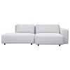 Interface Toastie modular sofa, 253 cm, O-DO, Leaf 101 ivory