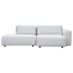 Interface Toastie modular sofa, 253 cm, O-DO, Leaf 101 ivory